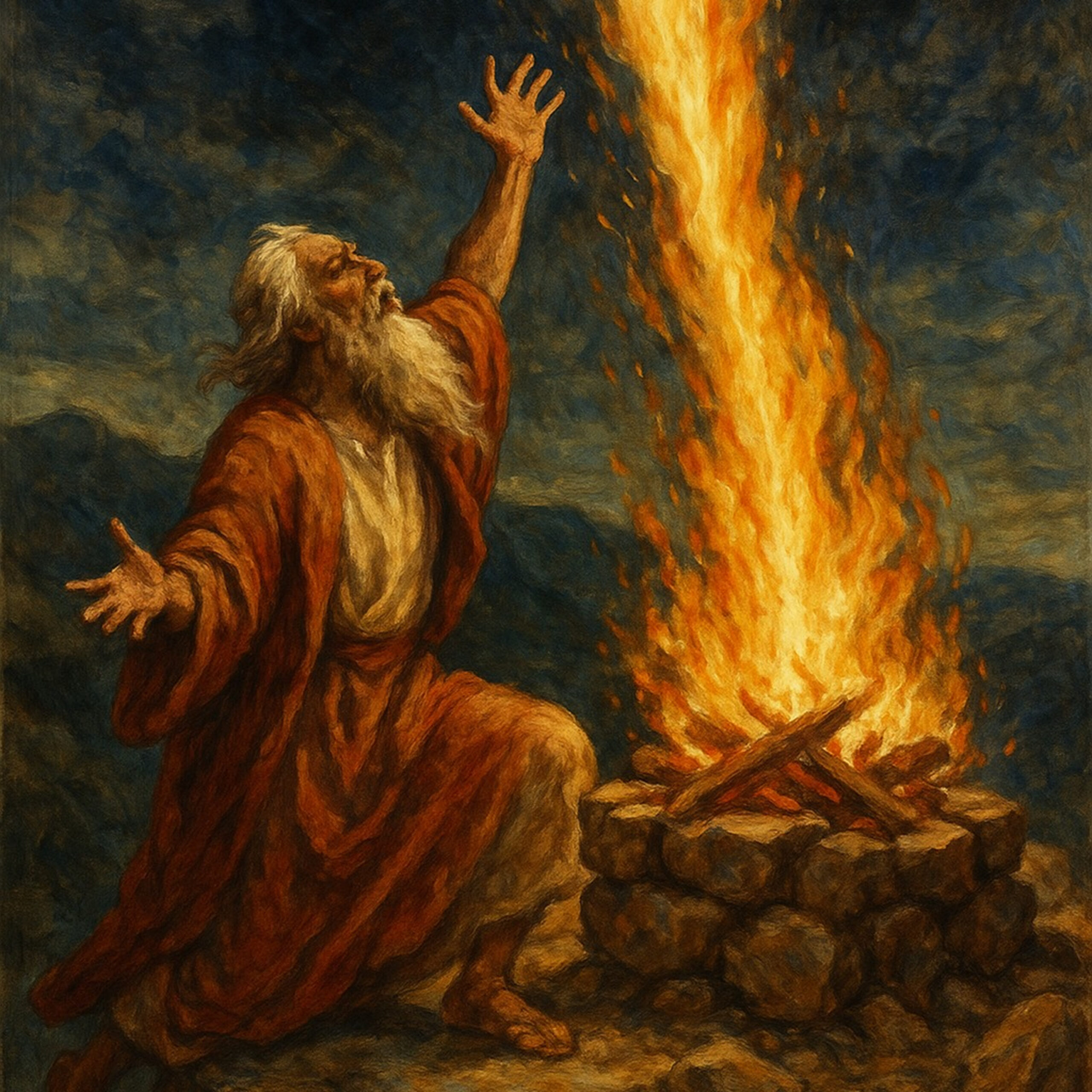 Elijah Confronts Baal on Mount Carmel