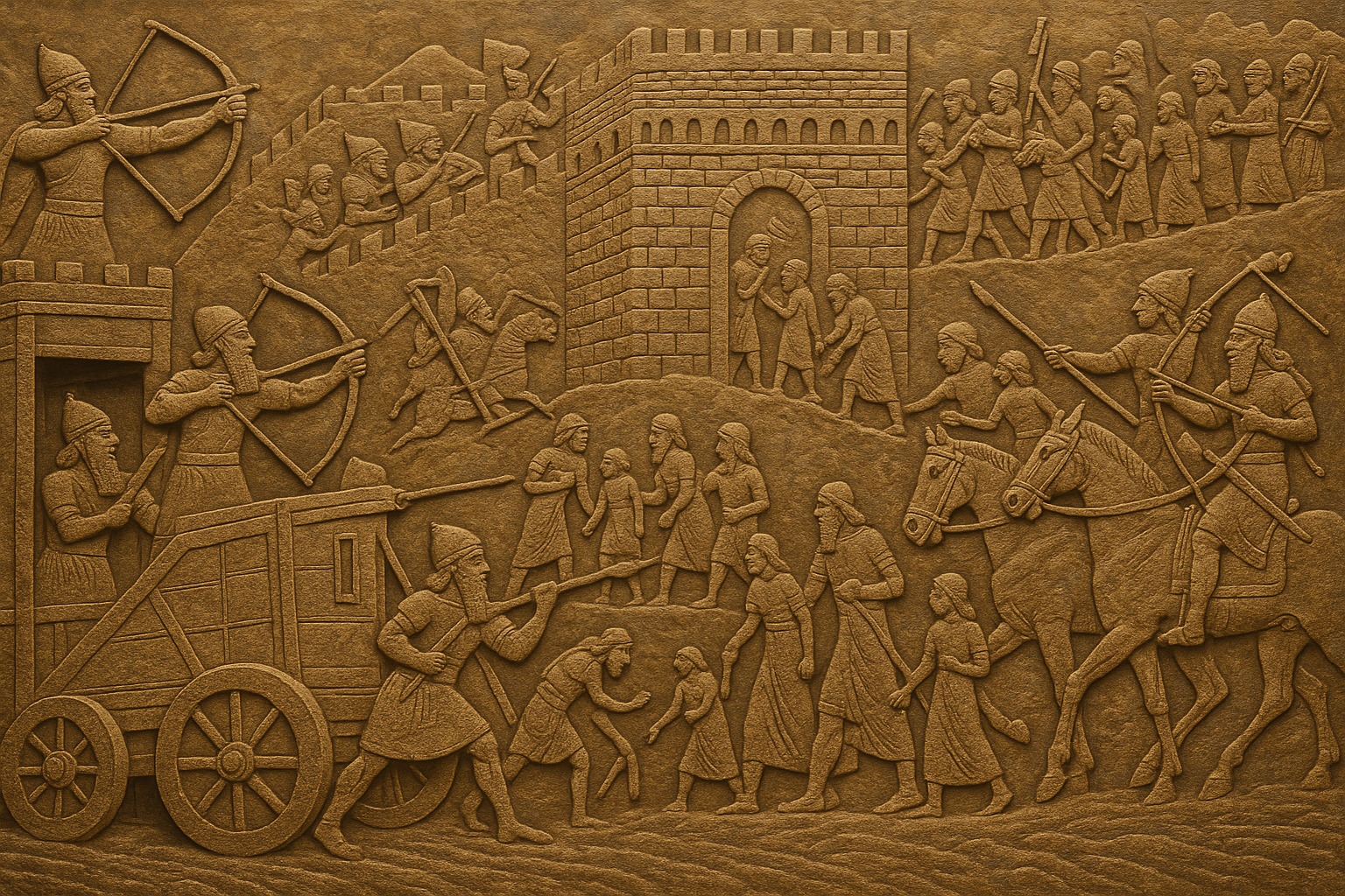 The Assyrian Invasions: Archaeological Confirmation of Israel and Judah’s Exile