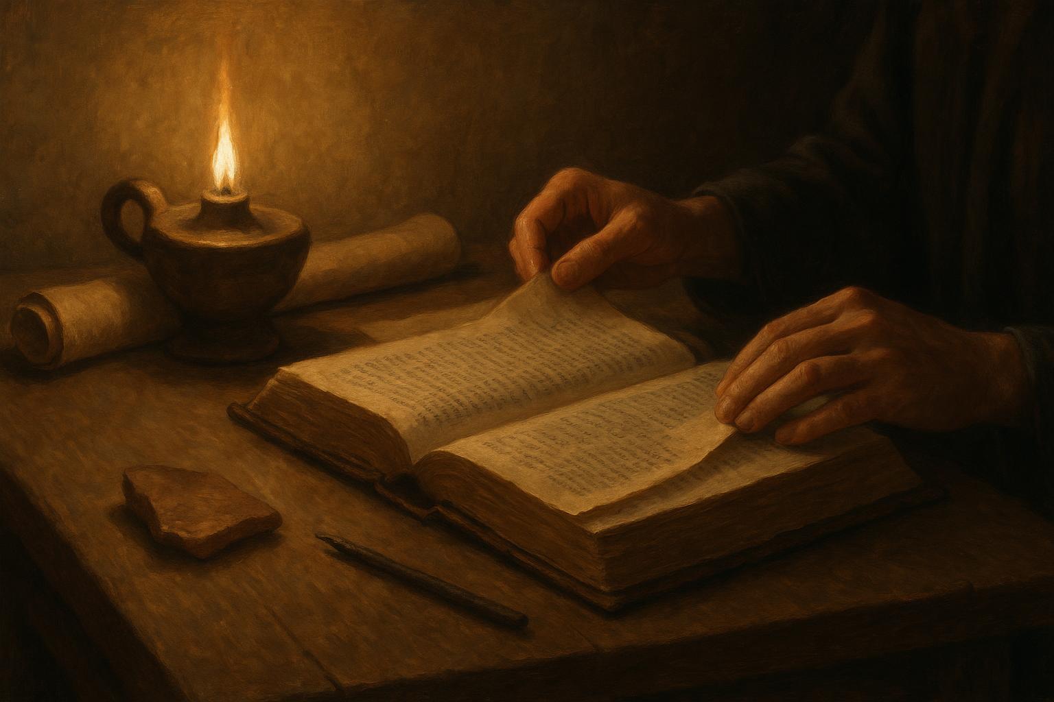 Lamplight Study Desk