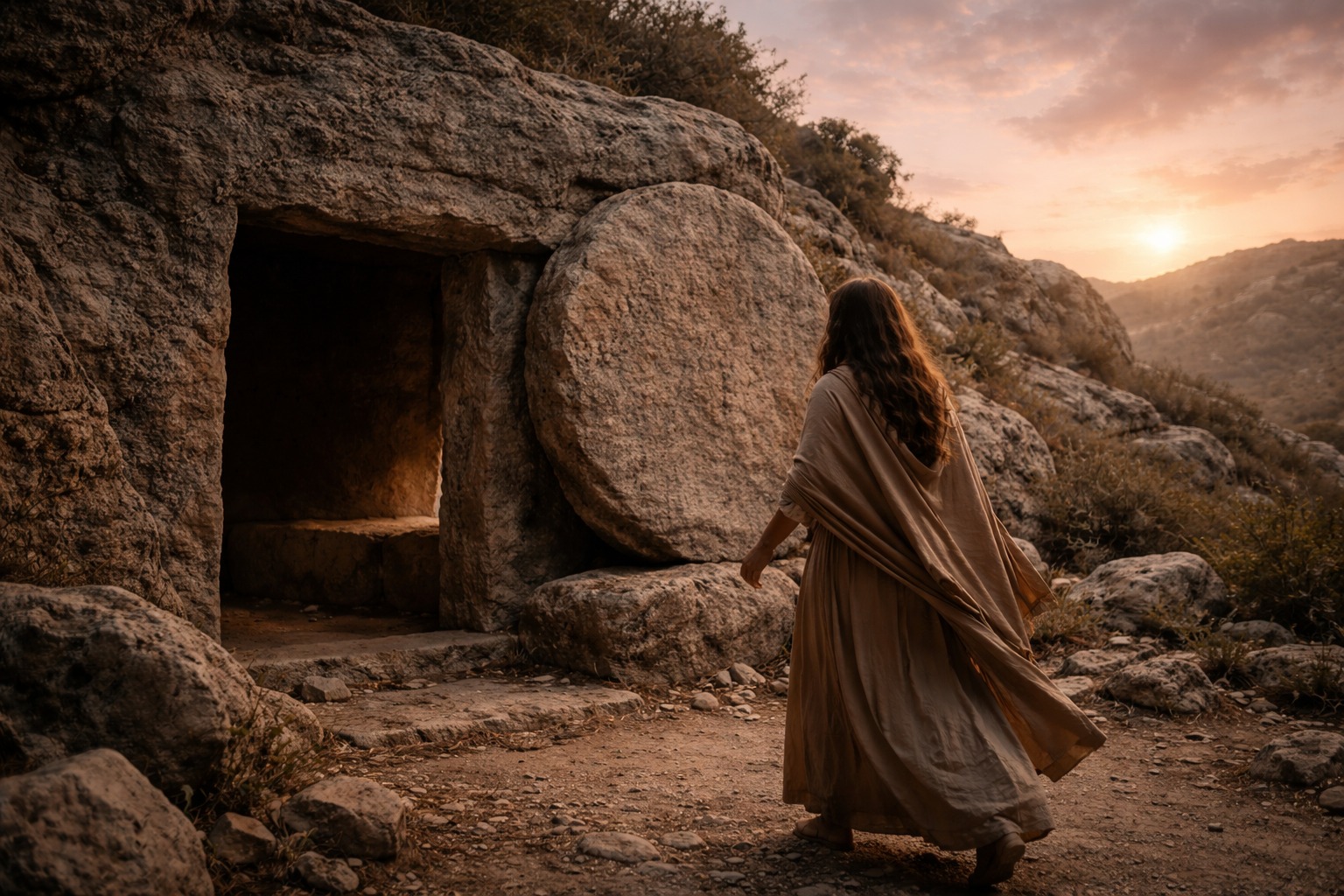 Mary Magdalene at the Tomb: What Was Said and Seen?