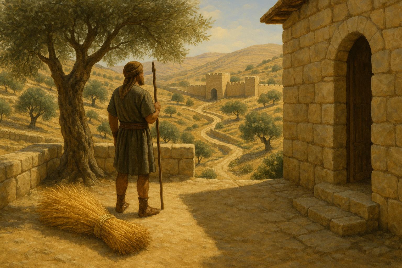 Land And Promise Showing Jerusalem Stonework,