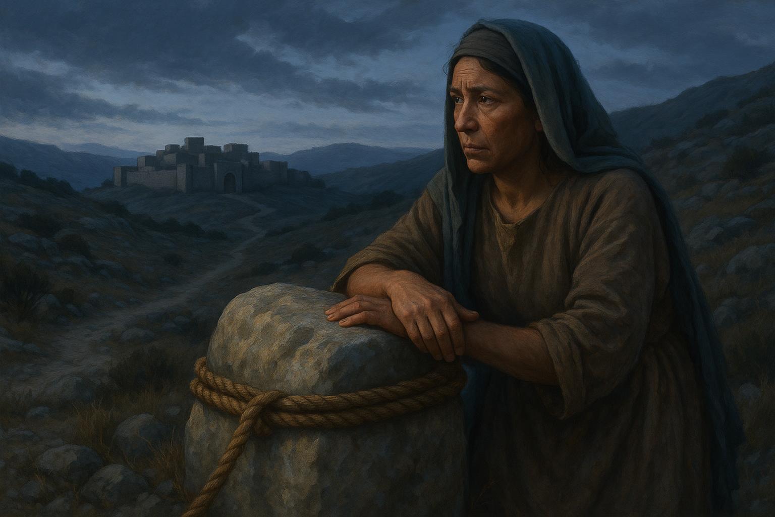 God's Attributes Showing Shepherd Staff, Bread