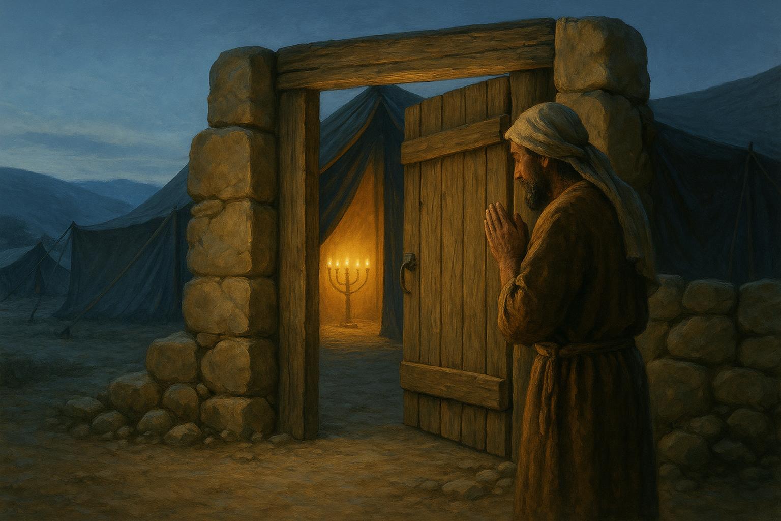 Tabernacle Imagery Gospel Hope Lamb