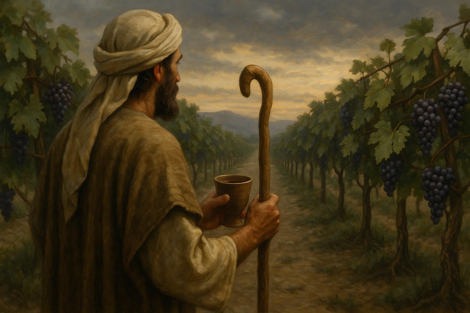 Grace Justification Shepherd Staff