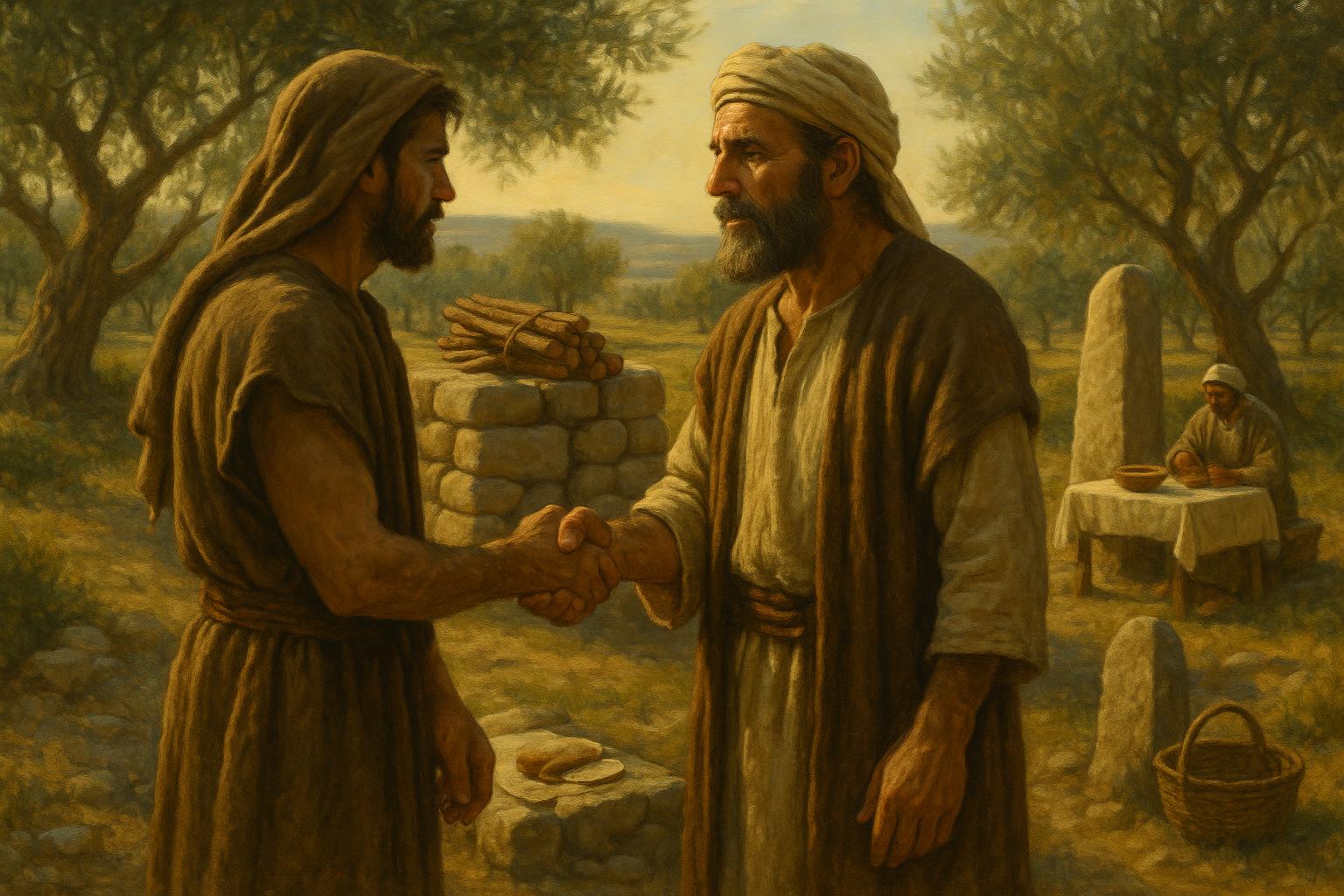 Promise Faithfulness In Covenant Memorial Pillar