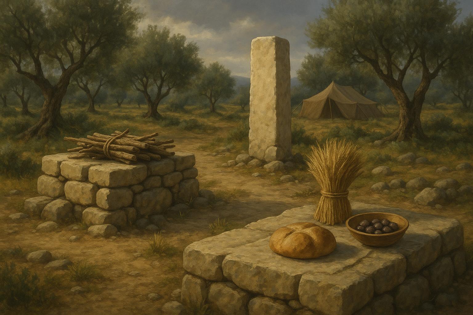 Promise Faithfulness In Covenant Memorial Pillar