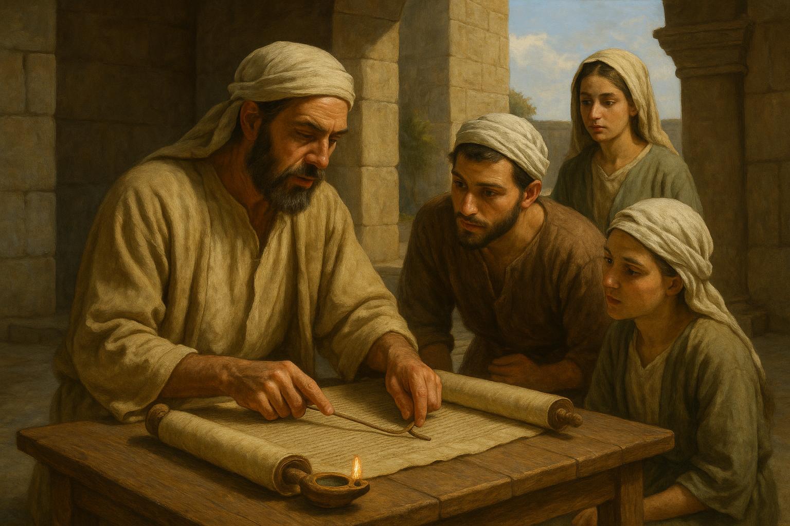 Scripture Scripture Scroll Table