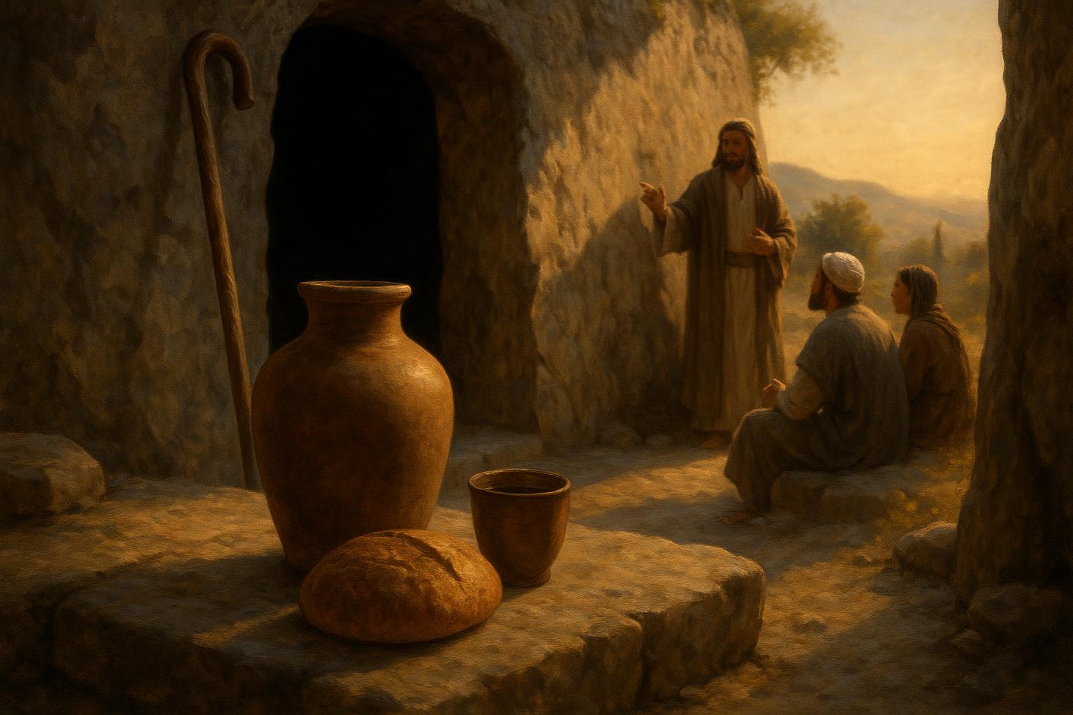 Grace Justification Shepherd Staff
