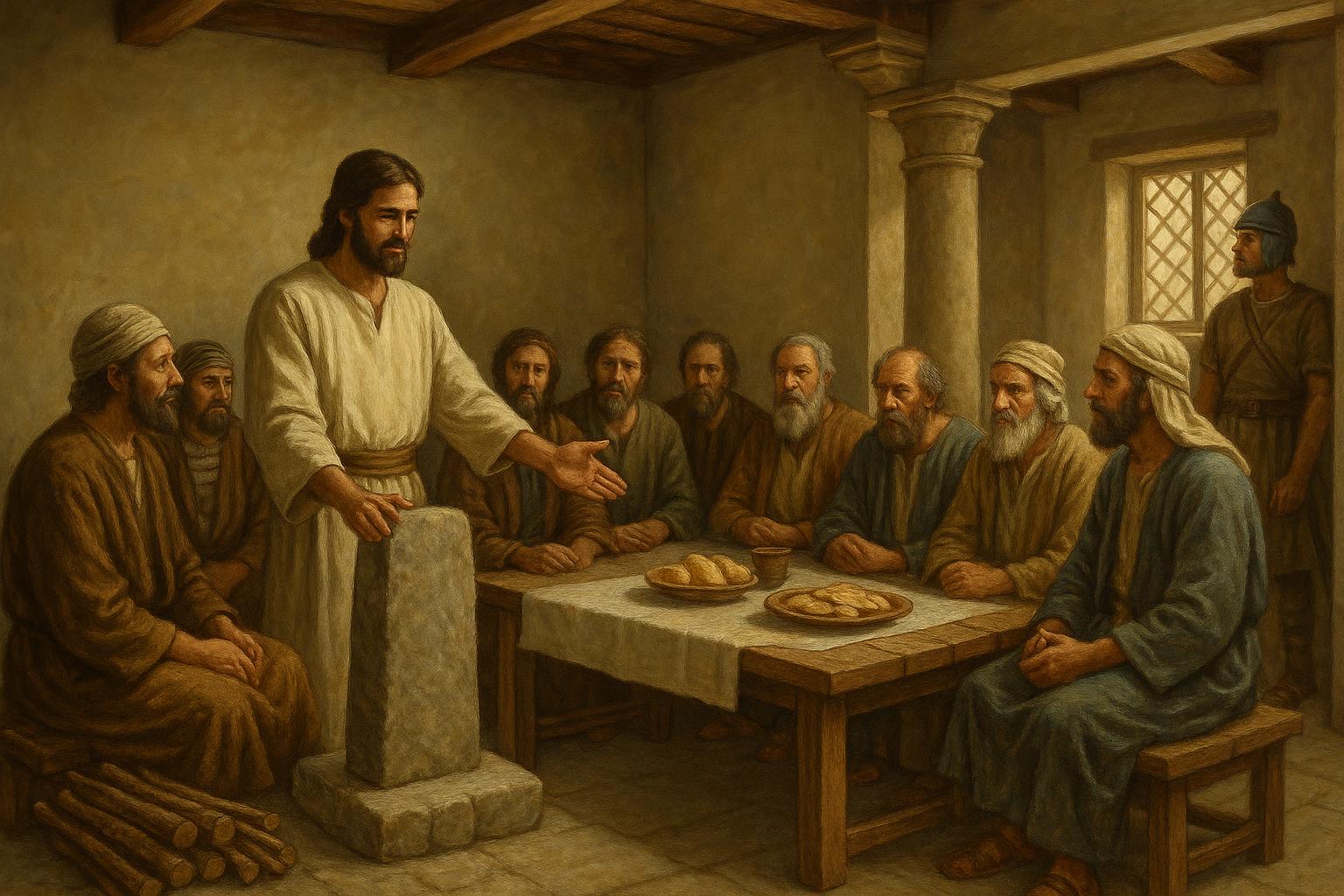 The New Covenant In Memorial Pillar